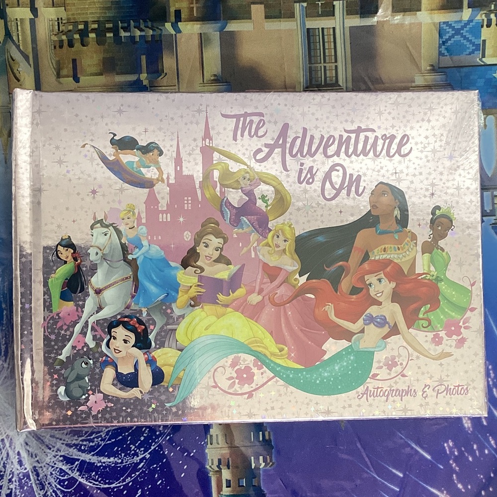 Disney park autograph princess book